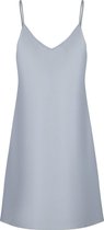 LingaDore - Satin Chemise Zilvergrijs - maat XL - Grijs - Dames - Nachtjurk - Nachthemd - Nachtjapon