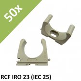 Fischer RC clip PG IRO 29, 40 pieces, # 58196  - 2) 50x RCF IRO 23 (IEC 25)