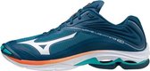 Mizuno Wave Lightning Z6 - Sportschoenen - blauw/wit/oranje - maat 40.5