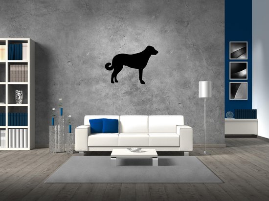 Berger d'Anatolie - Silhouette chien - XS - 19x26cm - Zwart - décoration murale