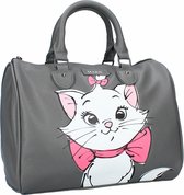 Disney Handtas Marie 30 X 22 Cm Polyurethaan Grijs/wit/roze