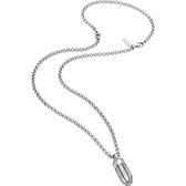 Police Unisex ketting metaal One Size Zilver 32015181