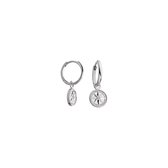 Paul Hewitt Dames Hoops 925 sterling zilveren Zirkonia One Size Zilver 32014304