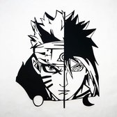 Naruto - Naruto vs Sasuke - Metal Wall Art 60cm ; Naruto wanddecoratie, Animé wand decoratie, Animé fan art,  Naruto en Sasuke