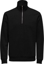 Only & Sons Trui Onsceres Life Half Zip Sweat Noos 22019055 Black Mannen Maat - XS