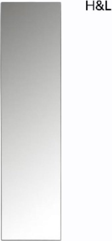 Uitgaan van Zeemeeuw Wreedheid H&L spiegel - wit - passpiegel - muurspiegel - MDF lijst - 31 x 121 cm |  bol.com