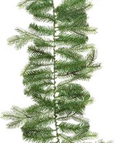 Kerst dennenslinger guirlande groen 20 x 270 cm dennenguirlandes kerstversiering - Kerstslingers - Guirlandes kerstversiering