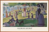 JUNIQE - Poster met kunststof lijst Seurat - A Sunday on La Grande