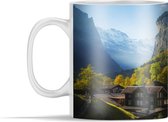 Mok - Dorp in de Lauterbrunnnen in Zwitserland - 350 ml - Beker
