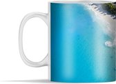 Mok - Een luchtfoto van het nationaal park Virgin Islands - 350 ml - Beker