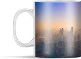Mok - Mist boven de Chinese stad Tianjin - 350 ml - Beker