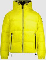 Ballin Amsterdam -  Jongens Regular Fit Puffer  Jas  - Geel - Maat 152