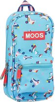 Etui Rollers Moos Multicolour Licht Blauw