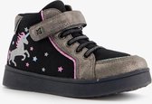 Blue Box meisjes unicorn sneakers met lichtjes - Zwart - Maat 31