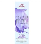 Permanente Kleur Color Fresh Wella Nº 0.89 (75 ml)