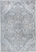 The Rug Republic Jacquard Woven DARUY Ivory/Grey/Beige 160 x 230 cm CARPET