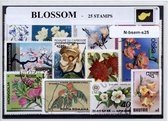 Bloesem – Luxe postzegel pakket (A6 formaat) : collectie van 25 verschillende postzegels van bloesem – kan als ansichtkaart in een A6 envelop - authentiek cadeau - kado - geschenk