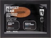 Perfect Team set Wahl Lithium Ion trimmer + baardzeep 85ml + gezichts- en lichaamszeep 85ml + baardborstel