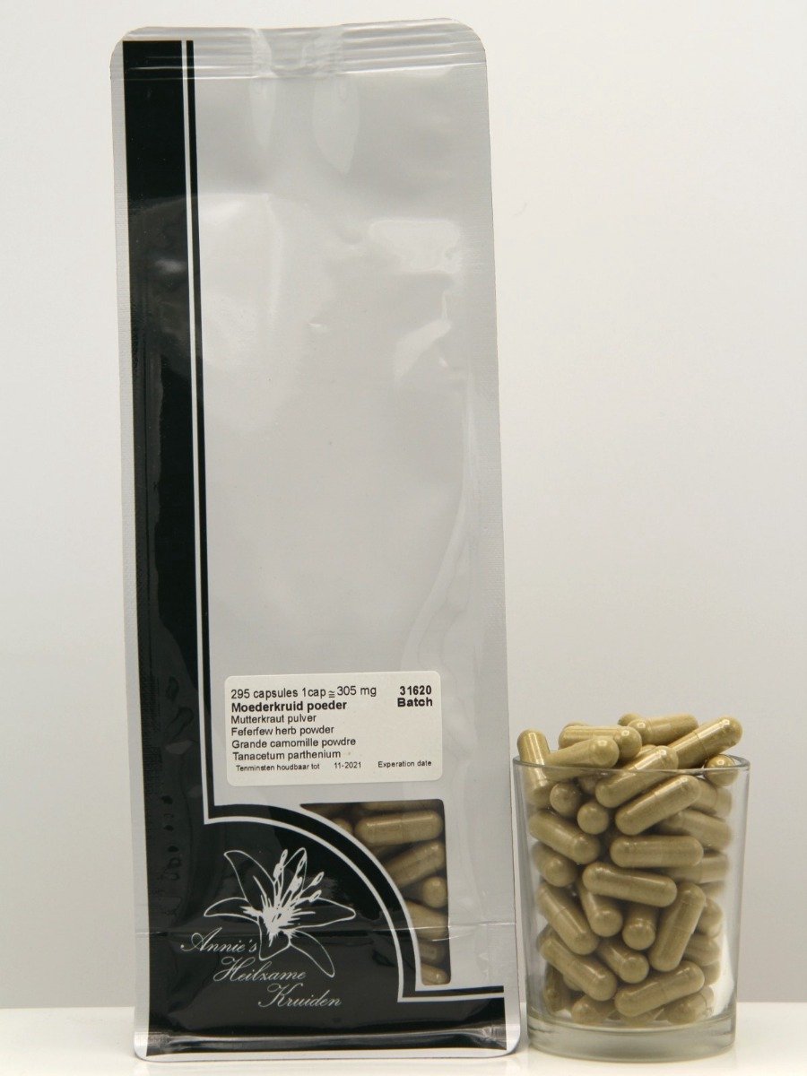 Goedkoopste Moederkruid capsules 295 stuks