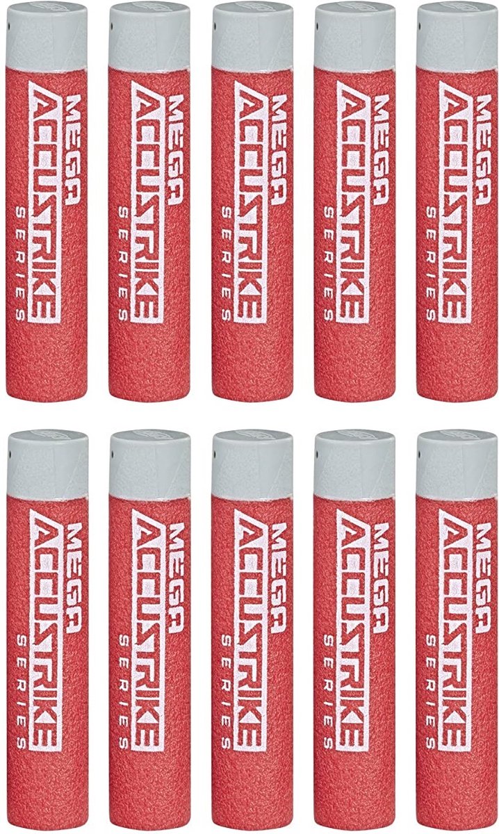 NERF Mega Accustrike Refill - 10 Mega pijlen