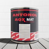 Drenth Antonol AQX Mat Ral 9002 Grijswit Grijs, Wit - 1 liter- Lakverf - Dekkend - Binnen en buiten - Zijdeglans -