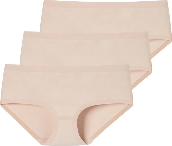 Schiesser Dames naadloze panty 3 pack Invisible Cotton