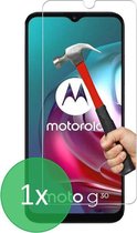 Geschikt Voor: Motorola Moto G10 / G20 / G30 - 1x Screenprotector - screen protector - glas - bescherm - beschermglas