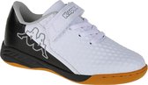 Kappa Aversa K 260896K-1011, voor een jongen, Wit, Indoorschoenen – halers, maat: 30 EU