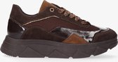 Tango | Kady fat 22-o brown multi sneaker - brown sole | Maat: 42