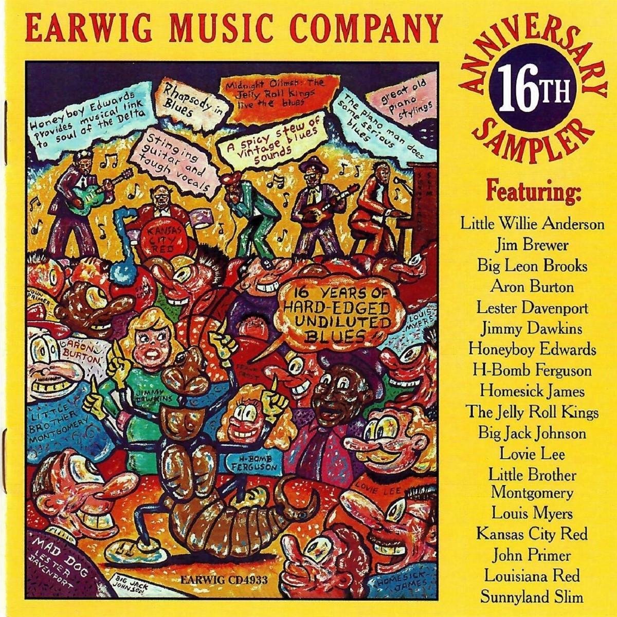 Various Artists - Earwig 16th Anniversary Sampler (CD) (16th Anniversary Edition)