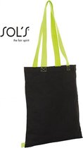 Hamilton Shopping Bag(Zwart/Lime)