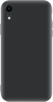 Geschikt voor: iPhone XR TPU Back Cover - zwart