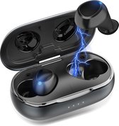 Bluetooth Oordopjes Draadloos - In ear Microfoon Waterbestendig Oordopjes - Grijs