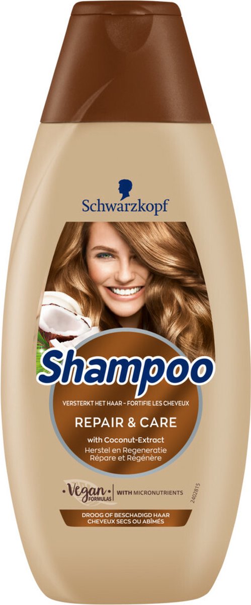 Schwarzkopf Shampoo Repair + Care - 400 ml