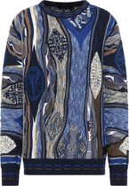 Carlo Colucci Knitwear Multicolour Navy Blue