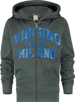 Vingino Vest Milano Jongens Katoen/elastaan Blauwgrijs Maat 164