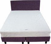 Bedworld Boxspring 180x190 - Stevig - Seudine - Paars (ONC65)