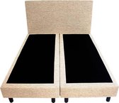Bedworld Boxspring 140x220 - Stevig - Waterafstotend grof - Beige (P05)