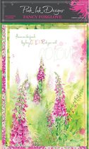 Pink Ink Designs Rijst papier - Fancy Foxglove - A4 - 2x3 designs