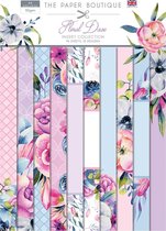 The Paper Boutique Insteek Papier - Floral Daze - A4 - 4x10 designs