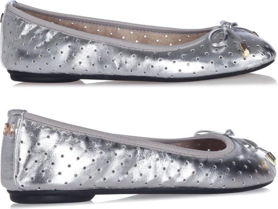 Butterfly Twists – ballerina schoenen dames – Grace Silver – maat 38 - ballerina schoenen meisjes - Moederdag - Cadeau