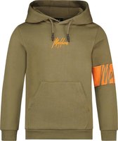 Malelions Junior Captain Hoodie - Army/Orange - 12 | 152