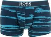 Hugo Boss trunk 24 rustic stripes blauw - M
