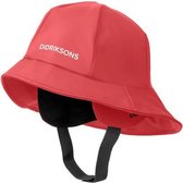 Didriksons - Zuidwesterhoed 5 voor kinderen - Rood - maat 52CM