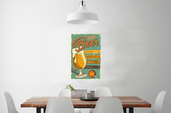 Affiche Bières - Vintage - Bière - 40x60 cm