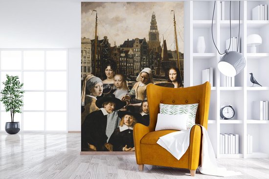 Papier Peint - Peintures Papier peint photo Peinture - Oude Meesters - Collage - Largeur 160 cm x Hauteur 240 cm