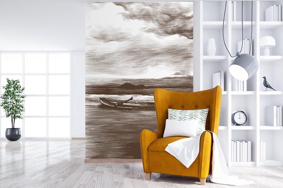 Papier Peint - Papiers Papier peint photo Bateau - Air - Water - Largeur 155 cm x Hauteur 240 cm