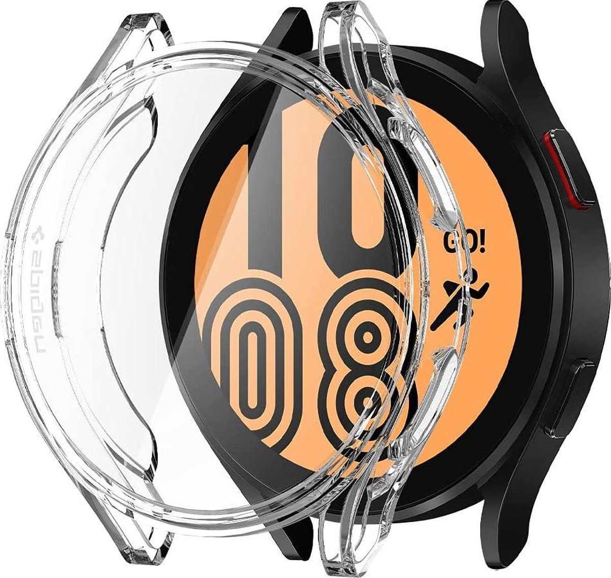 Samsung Galaxy Watch 4 hoesje - 40mm - Ultra Hybrid Case - Transparant - Spigen