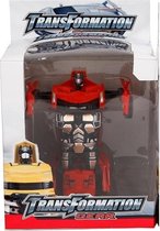 transformers auto/robot 14 cm rood