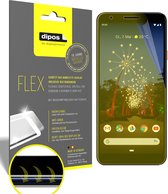 dipos I 3x Beschermfolie 100% compatibel met Google Pixel 3a XL Folie I 3D Full Cover screen-protector